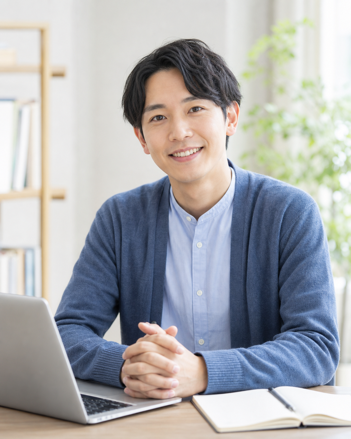 親しみやすく信頼感のあるオンライン講師